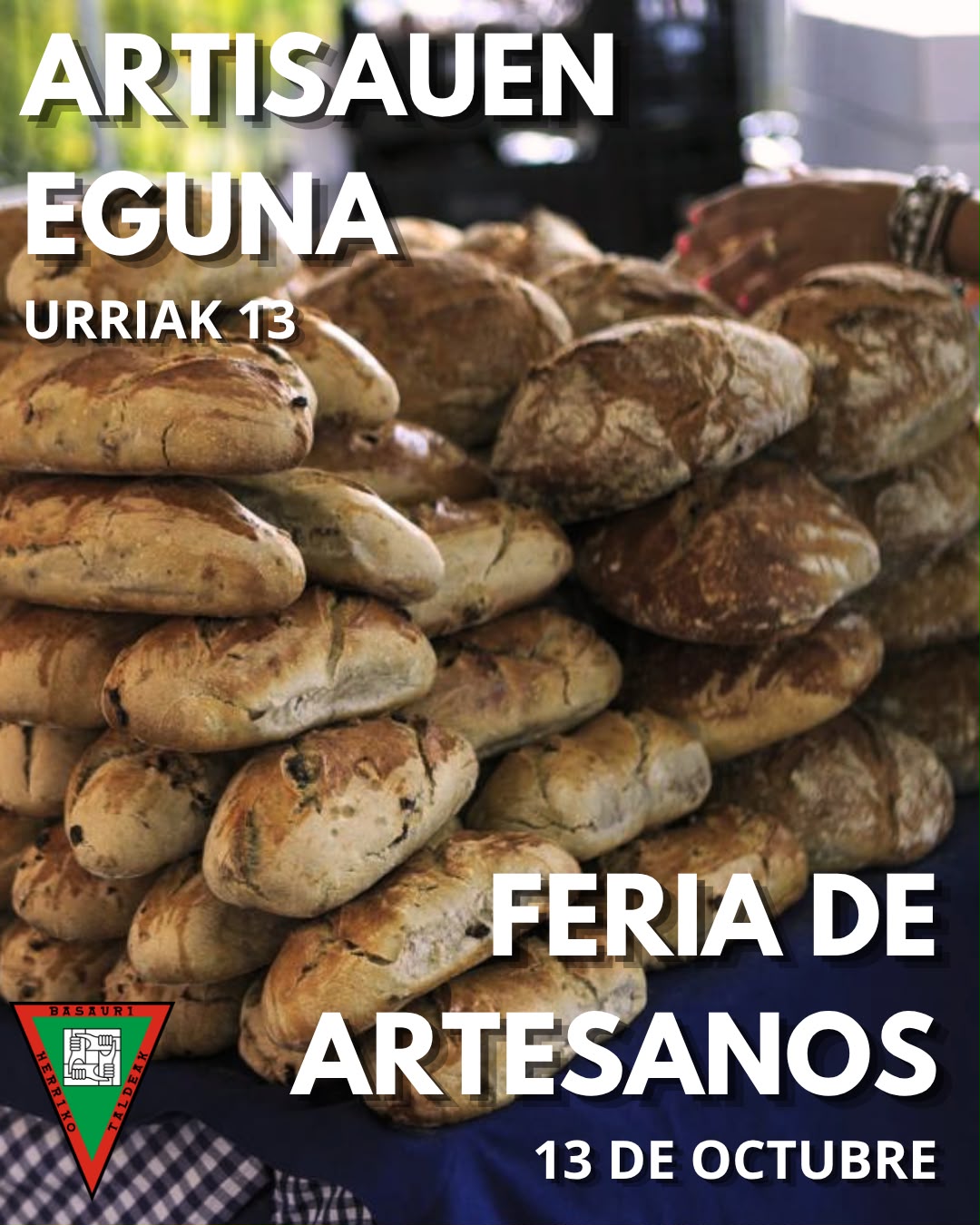 Imagen de referencia de Artisauen Eguna / Feria de artesanos en Basauri